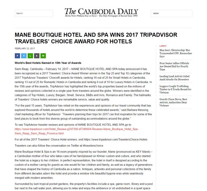 The Cambodia Daily